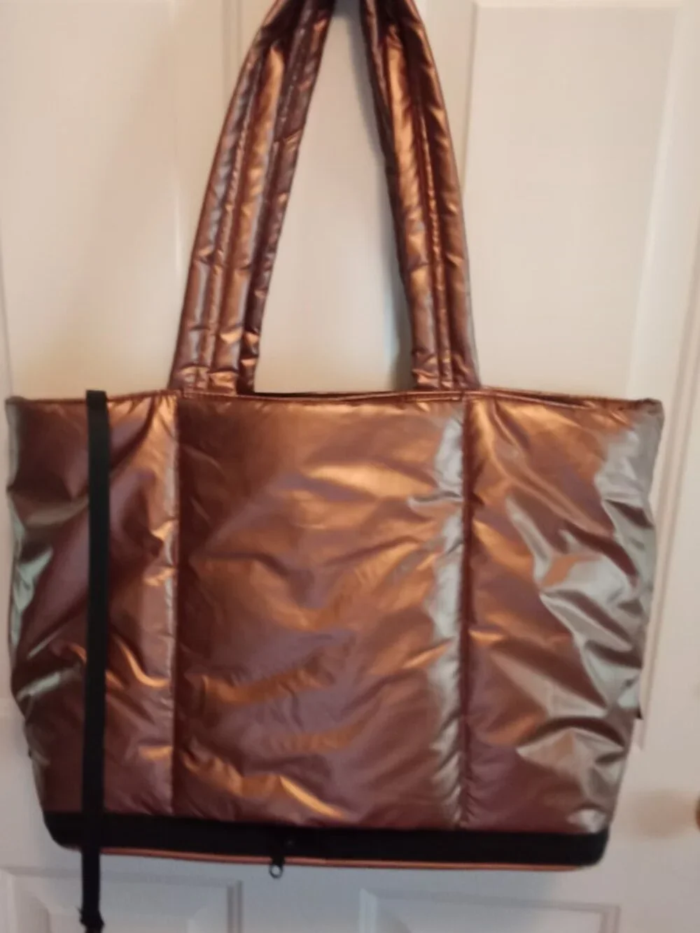 Luka Expandable Laptop Tote in COPPER-Limited Time Color that has been retired!